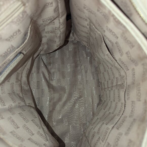 MICHAEL Michael Kors Bedford tote, cream, EUC! - Picture 5 of 8